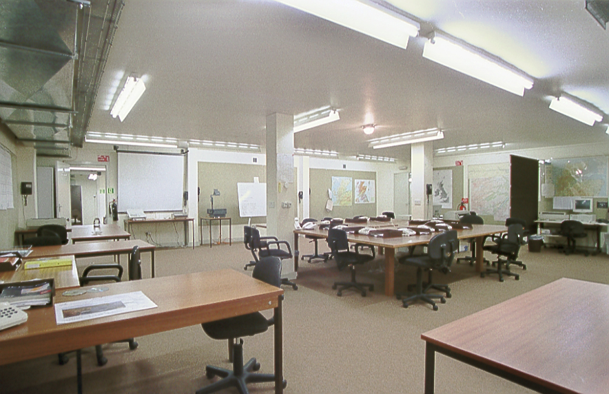 Inverness Bunker operations room 1990s